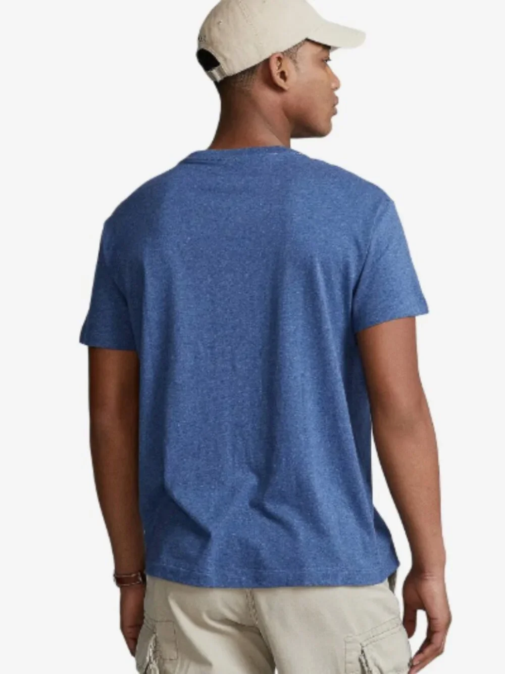 Polo Ralph Lauren Men's T-Shirt 2XL Classic Fit Crew Derby Blue Heather NWT